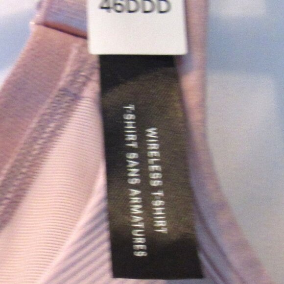 Addition Elle Size 46DDD Soft, Pink Bra, NWT,                       F225 - Picture 2 of 7